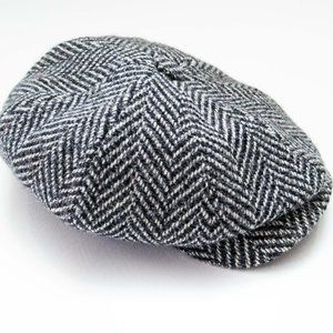 Wigens Wool Newsboy Hat 100% Wool Size 58 (Medium) Made in Sweden